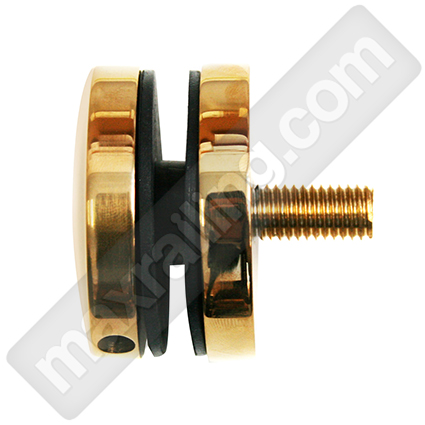 Styklodyrjach gold zlaten ogledalen Ф50mm. Златен огледален стъклодържач Ф50мм.